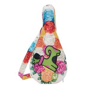 Chopova Lowena White Racket Bag